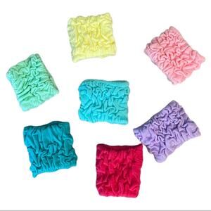 Lot Of 7 Colorful Fun Hair Bands NEW